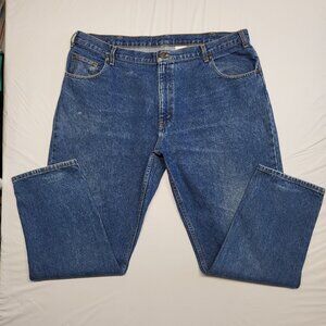 Backroad Blues Jeans Mens 42 X 30 Relaxed Fit Heavyweight Cotton Blue